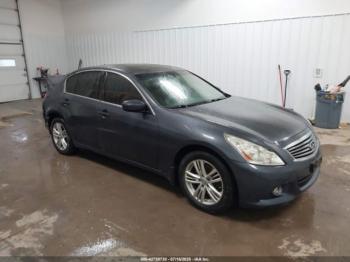 Salvage INFINITI G25x