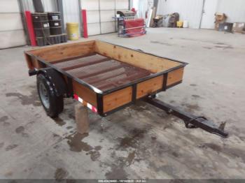  Salvage M & W Trailers Inc Utility Trailer