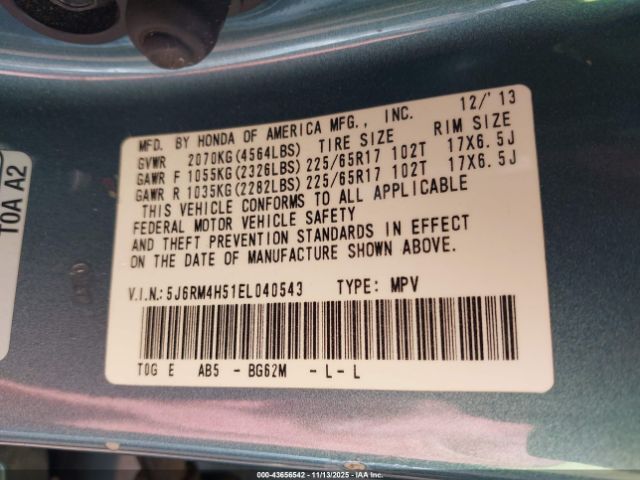 Honda CR-V Ex Image 16