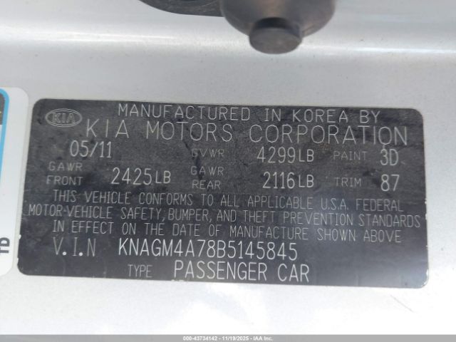 Kia Optima Lx Image 12