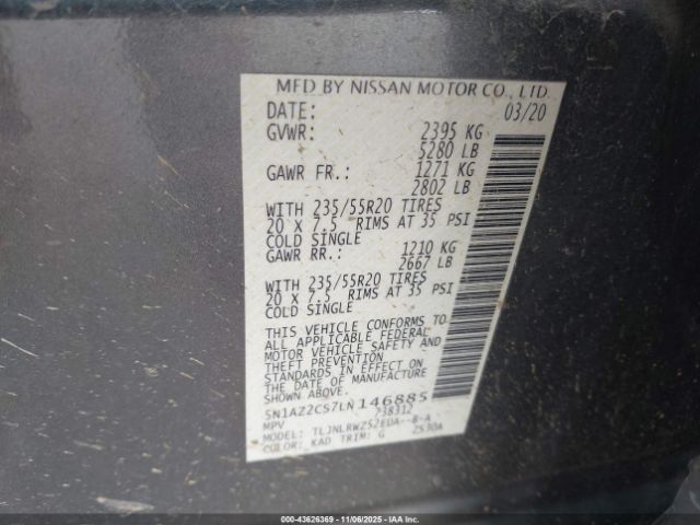 Nissan Murano Sl Intelligent Awd Image 9