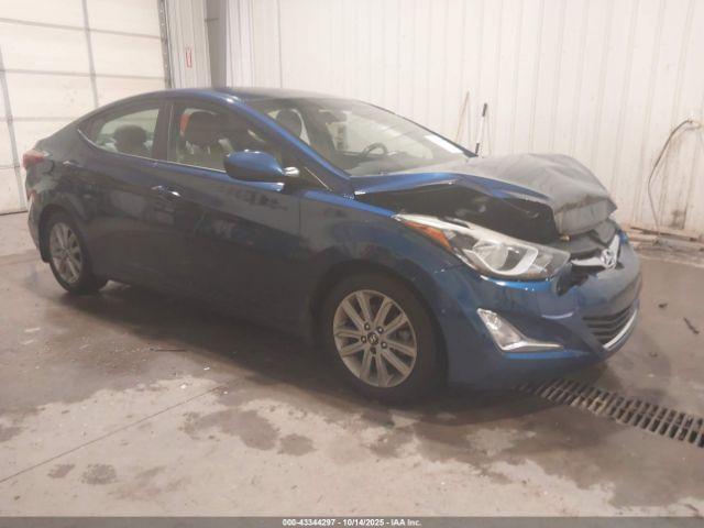  Salvage Hyundai ELANTRA