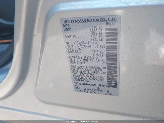 Nissan Pathfinder S Image 2