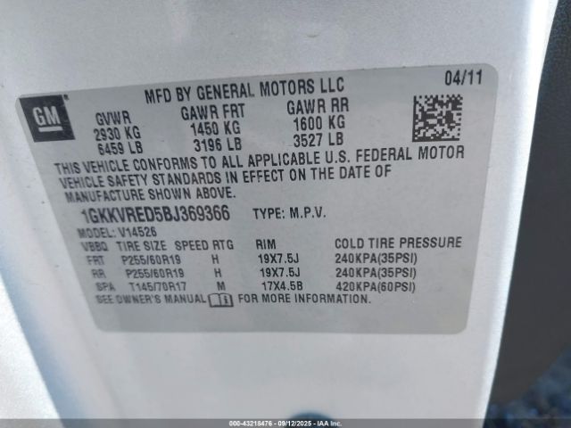 GMC Acadia Slt-1 Image 11