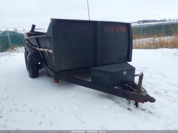  Salvage Quality Steel & Alum Dump Trailer