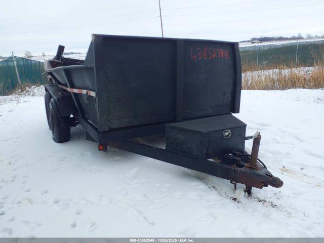  Salvage Quality Steel & Alum Dump Trailer