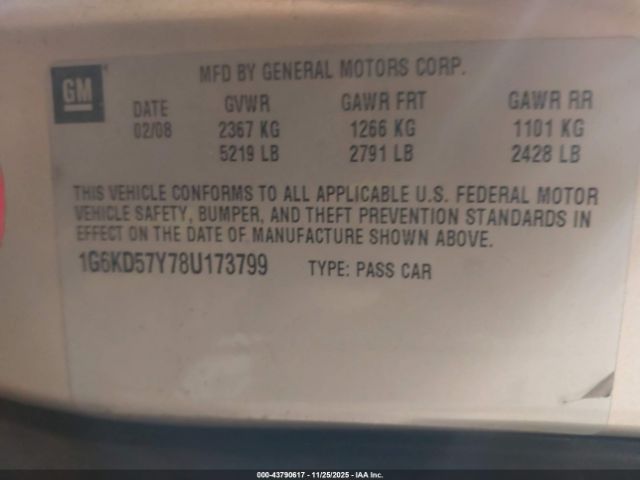 Cadillac DTS 1sd Image 11