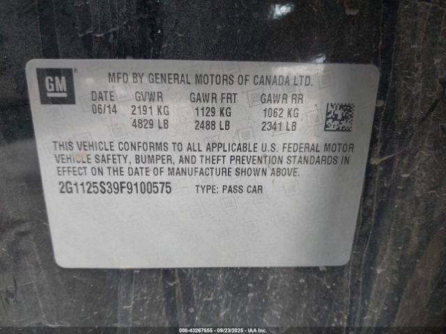 Chevrolet Impala 2lt Image 6