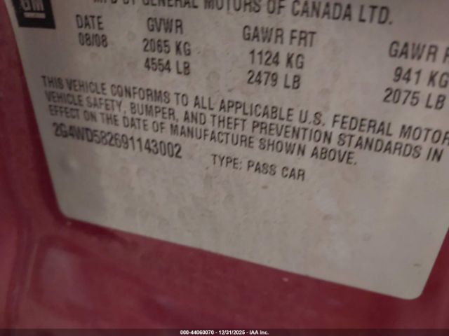 Buick LaCrosse Cxl Image 7