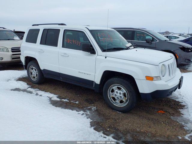  Salvage Jeep Patriot