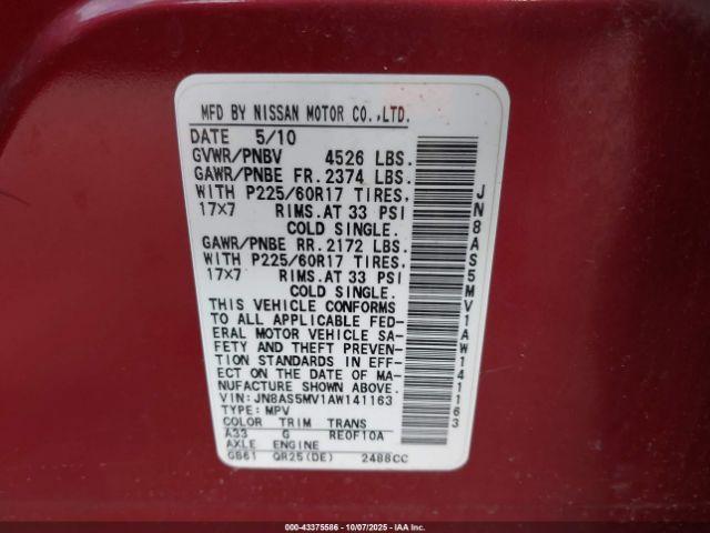 Nissan Rogue Sl Image 8